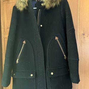 J Crew Italian Wool Coat